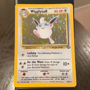 Wigglytuff Holographic 1999 Jungle